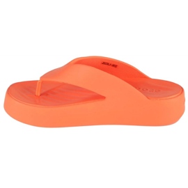 Tongs Crocs Gataway Platform Flip W 209410-84F orange 1