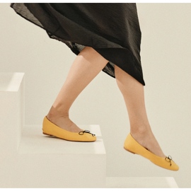 Marco Shoes ballerines Passo jaune 7