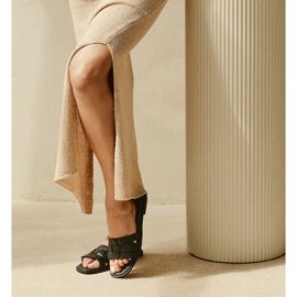 Marco Shoes Sandales à brides tressées le noir 1 Marco Shoes Sandales à brides tressées le noir 1