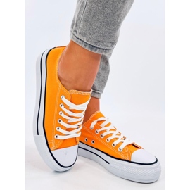 Baskets classiques femme Fargis Jaune 2