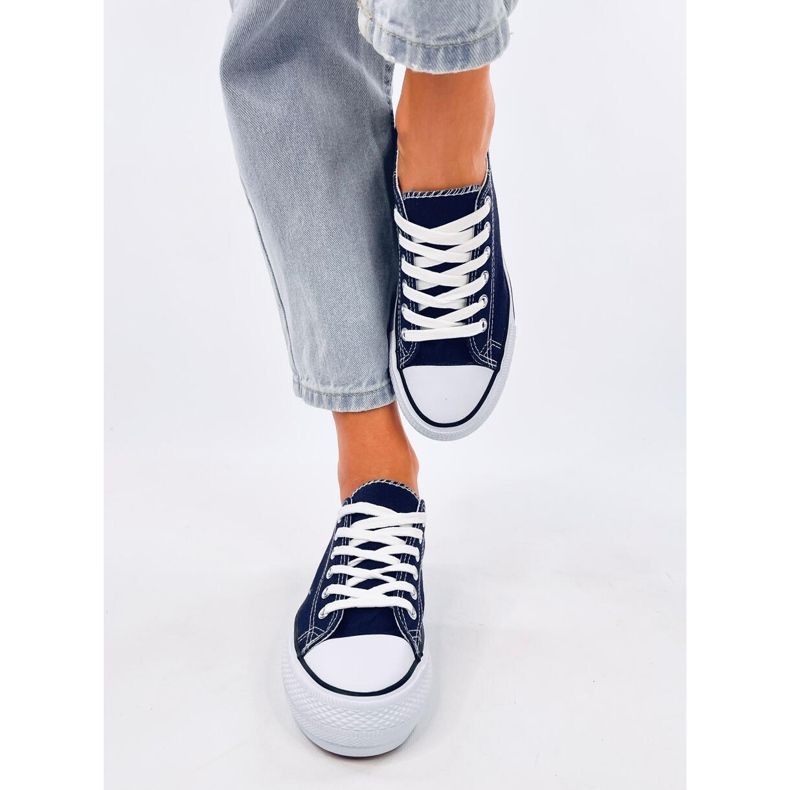 Baskets classiques pour femmes Fargis D.BLUE bleu 1