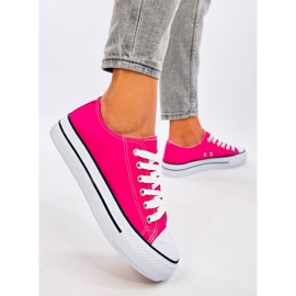 Baskets classiques pour femmes Fargis Fuchsia rose 5