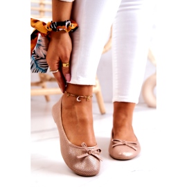 Evento Ballerines classiques pour femmes, semelle intérieure profilée, rose 1