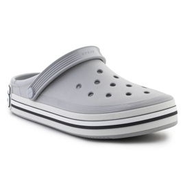 Tongs Crocs Off Court Logo Clog 209651-1FT gris 1