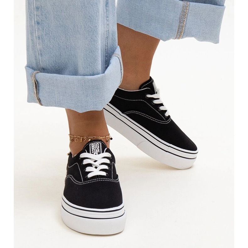 Baskets Big Star noires LL274230 1