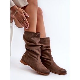 Bottes En Daim Pour Femmes Maciejka 05057-14 Marron brun 7