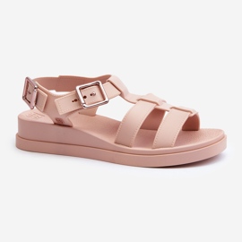 Sandales Femme Lisse Parfumée ZAXY NN285006 Rose clair 2