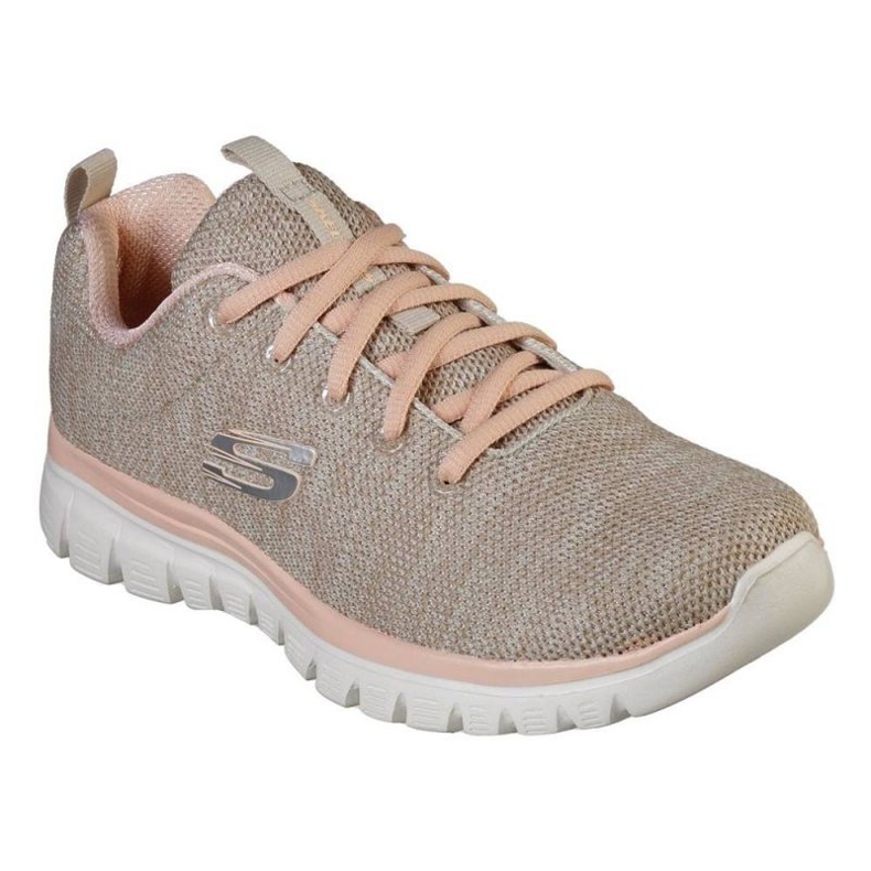 Skechers Graceful Twisted Fortune 12614 Ntcl chaussures beige 1