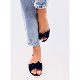 Ballerines bout ouvert Meliski Agathe Noir le noir 2