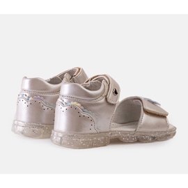 EVento Sandales enfant argentées par Bousquet 1 EVento Sandales enfant argentées par Bousquet 1