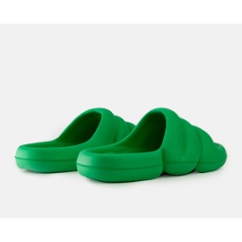 Chaussons en mousse Haile verts 1