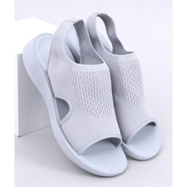 Aldos Sandales ajourées souples grises 1 Aldos Sandales ajourées souples grises 1