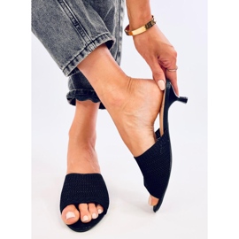 Bertini Tongs canard ajourées noires le noir 3