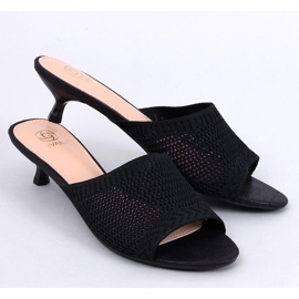 Bertini Tongs canard ajourées noires 1