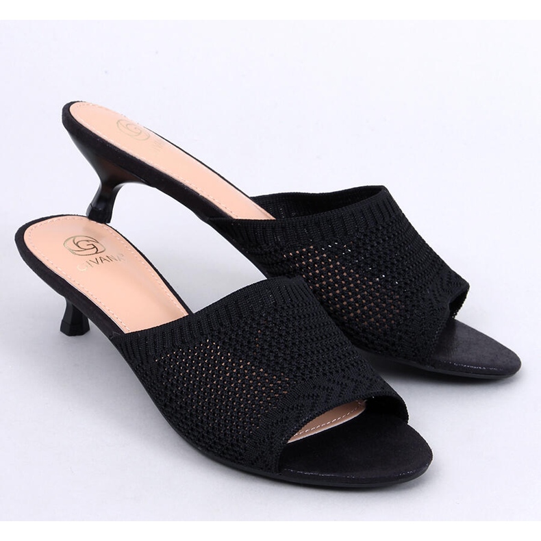 Bertini Tongs canard ajourées noires le noir 1