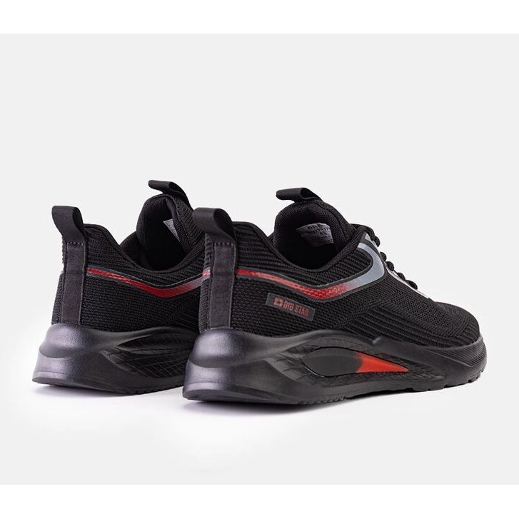 Baskets homme noires Big Star NN174373 1