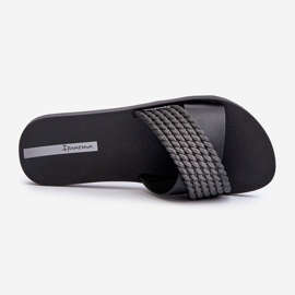 Tongs plates pour femmes 83244 Ipanema Street Ii Fem Noir le noir 1