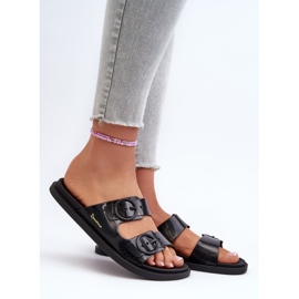 Tongs pour femmes avec boucles 83530 Ipanema Follow Fem Noir le noir 2