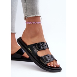 Tongs pour femmes avec boucles 83530 Ipanema Follow Fem Noir le noir 6