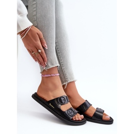 Tongs pour femmes avec boucles 83530 Ipanema Follow Fem Noir le noir 7