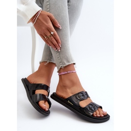 Tongs pour femmes avec boucles 83530 Ipanema Follow Fem Noir le noir 8