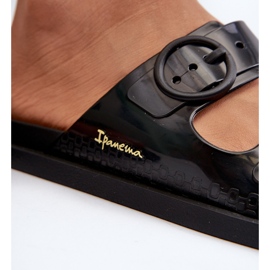 Tongs pour femmes avec boucles 83530 Ipanema Follow Fem Noir le noir 9
