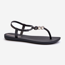 Sandales plates pour femmes tongs 83507 Ipanema Class Blown Up Sandal Fem noir le noir 4