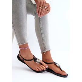 Sandales plates pour femmes tongs 83507 Ipanema Class Blown Up Sandal Fem noir le noir 8