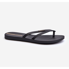 Tongs en caoutchouc pour femmes 82067 Ipanema Bossa Fem Noir le noir 4