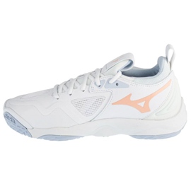 Chaussures de volley-ball Mizuno Wave Momentum 3 W V1GC231200, blanches 3