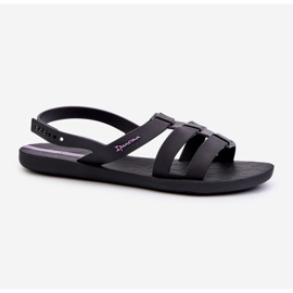 Sandales plates pour femmes 83516 Ipanema Style Sandal Fem Noir le noir 3