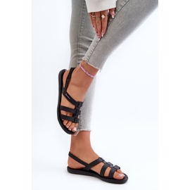 Sandales plates pour femmes 83516 Ipanema Style Sandal Fem Noir le noir 6