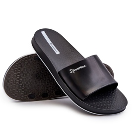 Tongs en caoutchouc pour hommes 82832 Ipanema Slide unisexe noir le noir 7