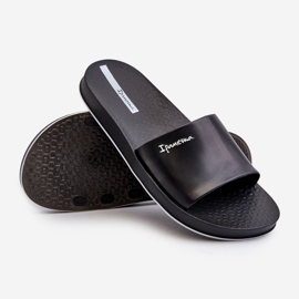 Tongs en caoutchouc pour hommes 82832 Ipanema Slide unisexe noir le noir 3