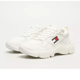 Chaussures Tommy Hilfiger Lightweight Hybrid Runner W EN0EN02566YBL blanc 1