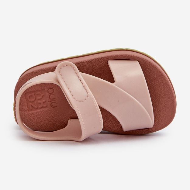 Sandales Velcro Enfant Parfumées ZAXY LL385002 Rose clair 1