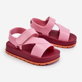 Sandales Velcro Enfant Parfumées ZAXY LL385001 Rose 1 Sandales Velcro Enfant Parfumées ZAXY LL385001 Rose 1