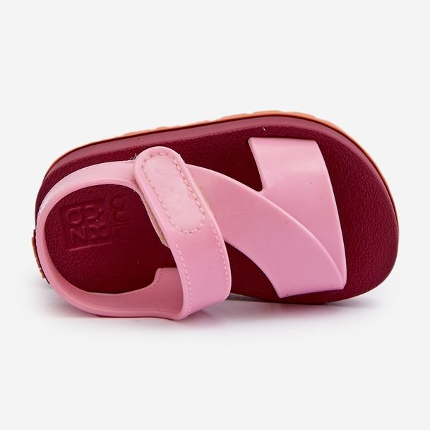 Sandales Velcro Enfant Parfumées ZAXY LL385001 Rose 2