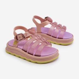 Sandales Velcro Parfumées Enfant ZAXY NN385020 Violet 1
