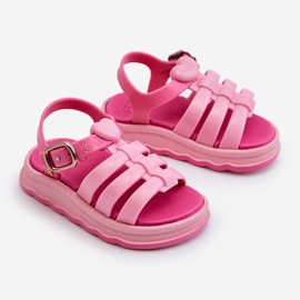 Sandales Velcro Parfumées Enfant ZAXY NN385018 Rose 1