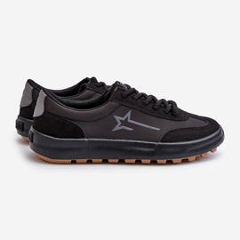 Chaussures de sport basses pour hommes Big Star NN174118 noir le noir 2