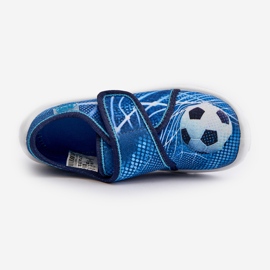 Befado Chaussons fermeture scratch Enfant 974X312 Bleu 1