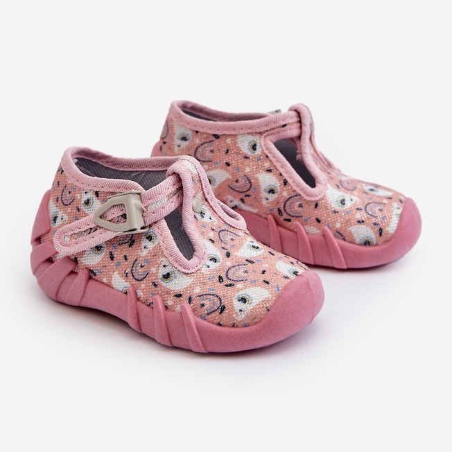 Chaussons confortables pour enfants BEFADO 110N491 Rose 1