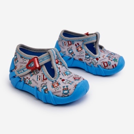 Chaussons Confortables Enfant BEFADO 110N483 Bleu-Gris 1 Chaussons Confortables Enfant BEFADO 110N483 Bleu-Gris 1