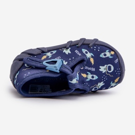 Chaussons Confortables Enfant BEFADO 110N482 Bleu Marine 2