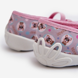 Befado 116Y325 Chaussons Ballerines Roses 2