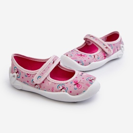 Befado Chaussons Ballerines Papillon Enfant 114X523 Rose 1 Befado Chaussons Ballerines Papillon Enfant 114X523 Rose 1