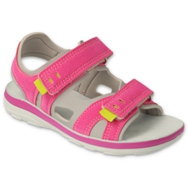 Befado chaussures pour enfants 066X100 rose 1 Befado chaussures pour enfants 066X100 rose 1