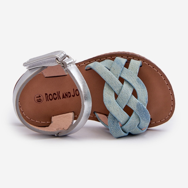 Sandales Enfant Fermeture Velcro et Sangles Entrelacées Bleu Dianttha 2 Sandales Enfant Fermeture Velcro et Sangles Entrelacées Bleu Dianttha 2