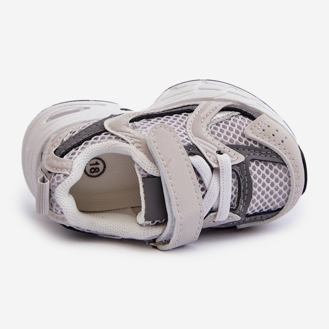 Baskets Velcro Enfant Chaussures De Sport Gris Rulagia 2